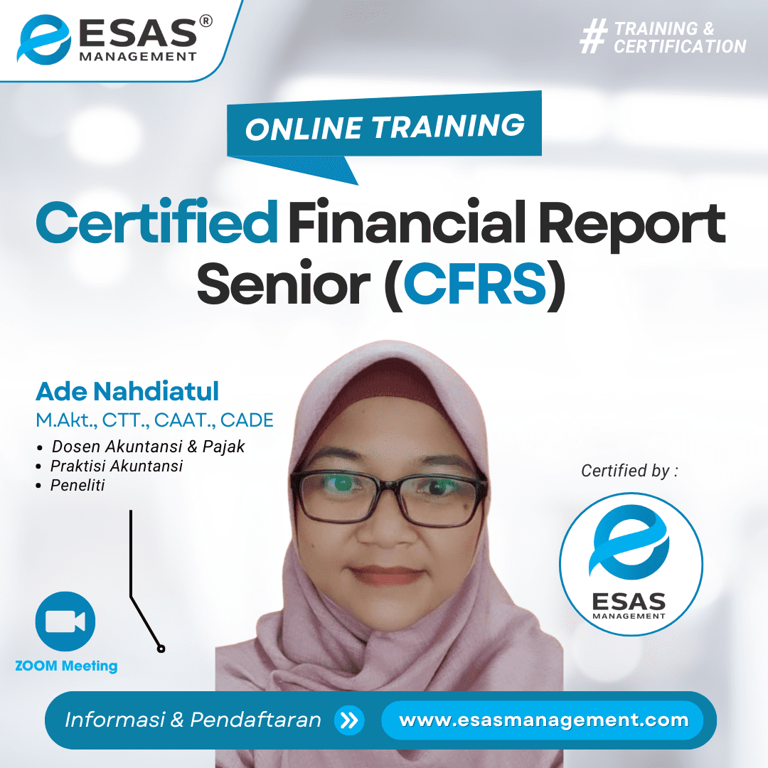 Certified Financial Report Senior (CFRS)