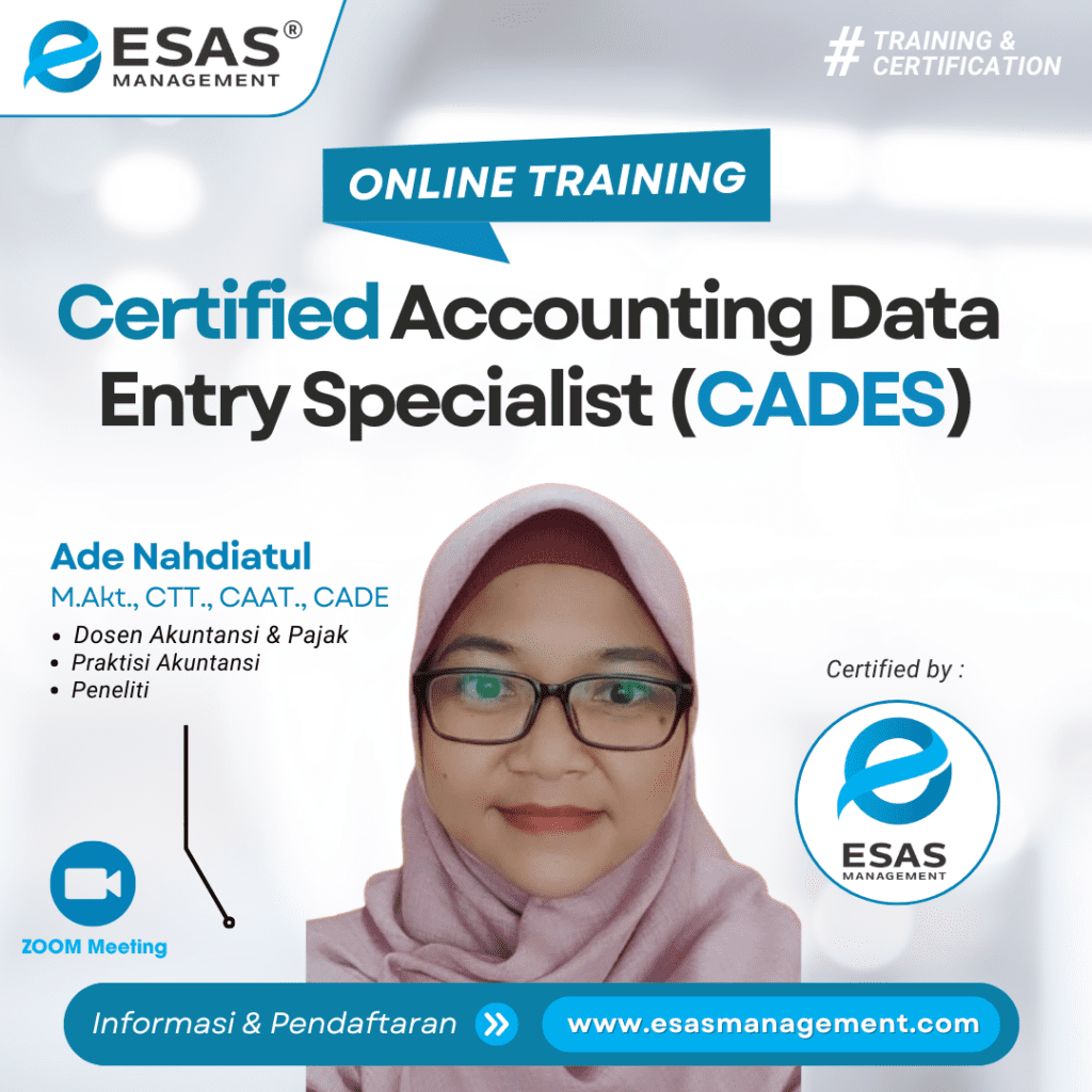 Certified Accounting Data Entry Specialist (CADES)