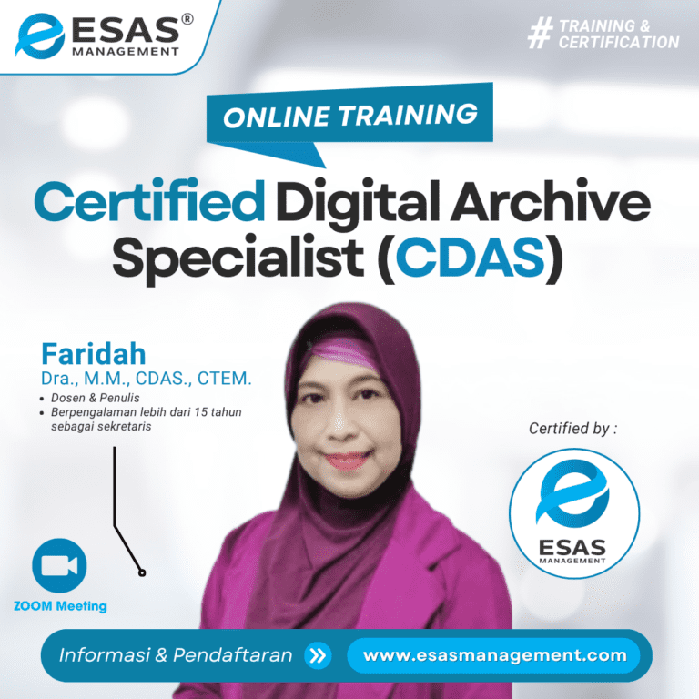 Certified Digital Archive Specialist (C.DAS)