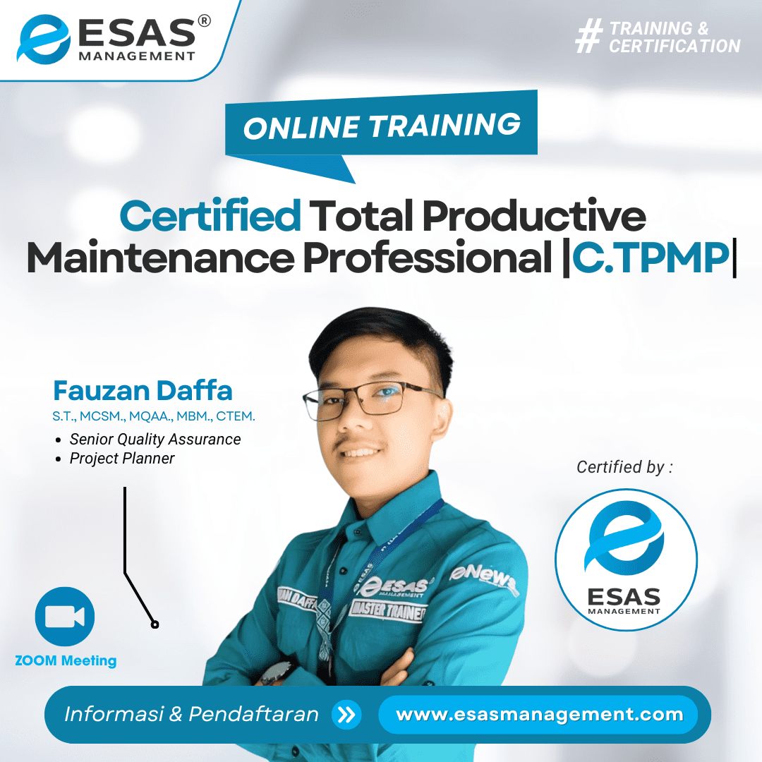 Certified Total Productive Maintenance Professional (C.TPMP)