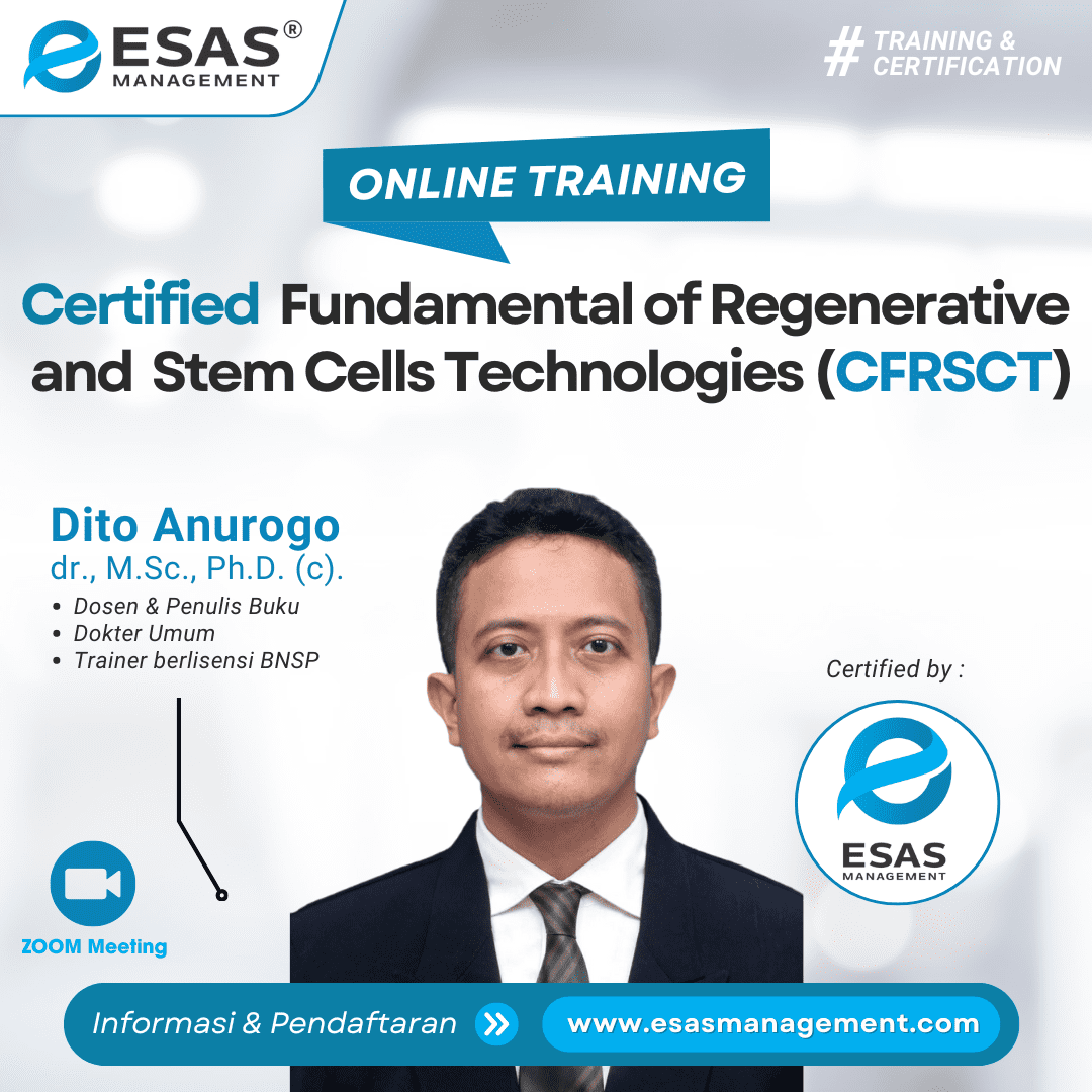 Certified Fundamental of Regenerative and Stem Cells Technologies (CFRSCT)