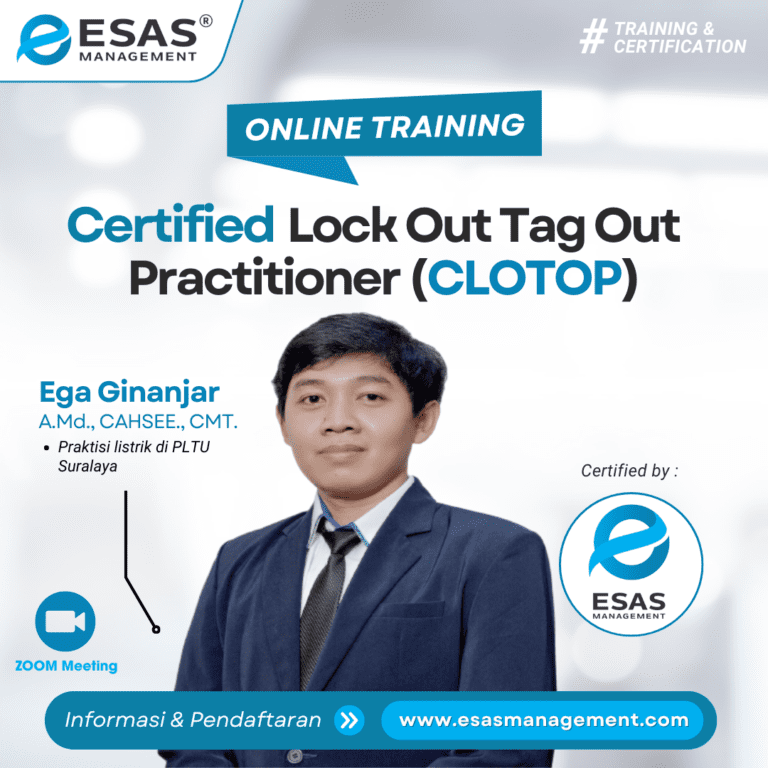 Certified Lock Out Tag Out Practitioner (CLOTOP)