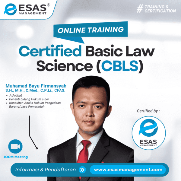 Basic Law– Certified Basic Law Science (CBLS) | Esas Management