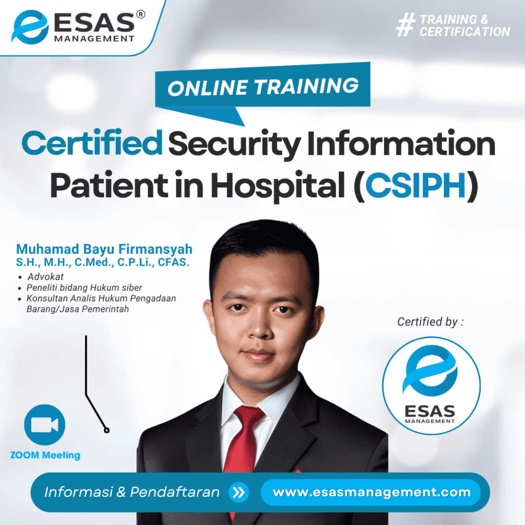 Certified Security Information Patient in Hospital (CSIPH)