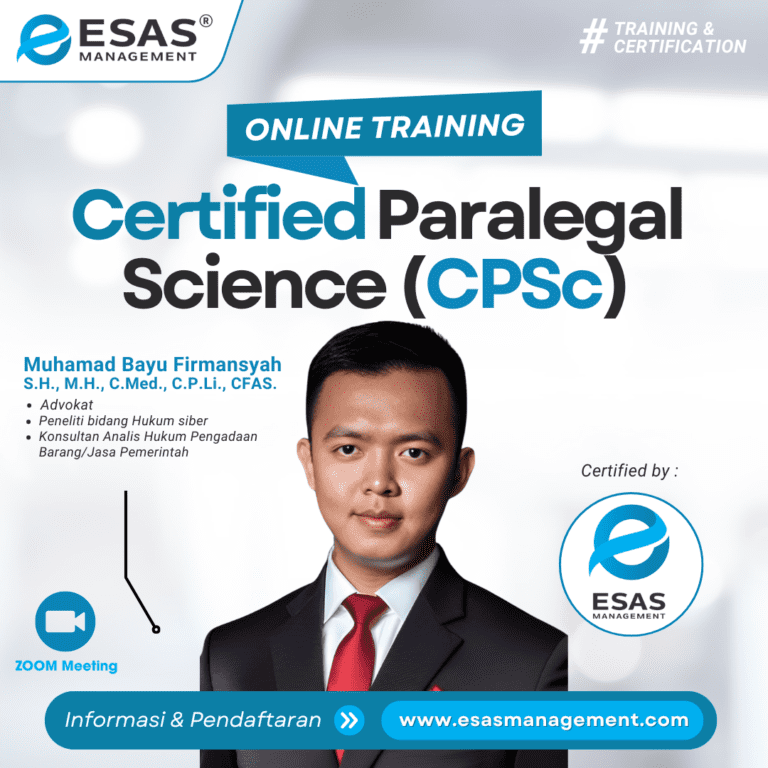 Certified Paralegal Science (CPSc)