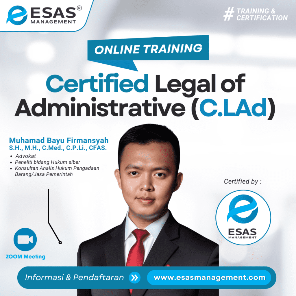 Certified Legal of Administrative (C.LAd)