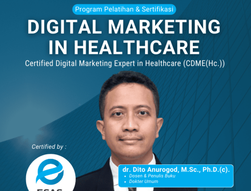 Certified Digital Marketing expert in healthcare