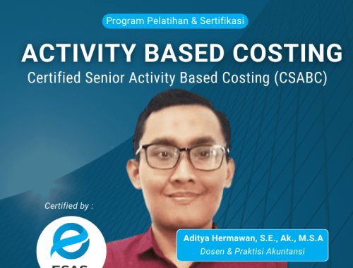 Certified Senior Activity Based Costing