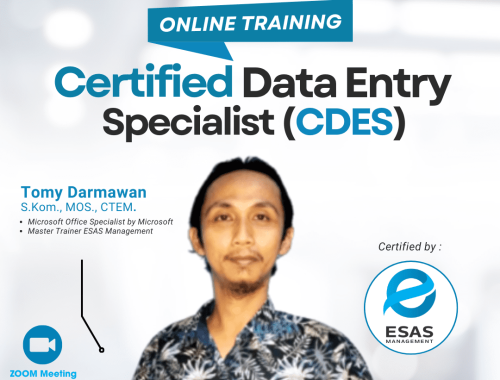 Certified Data Entry Specialist (CDES)