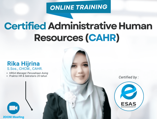 Certified Administrative Human Resources (CAHR)
